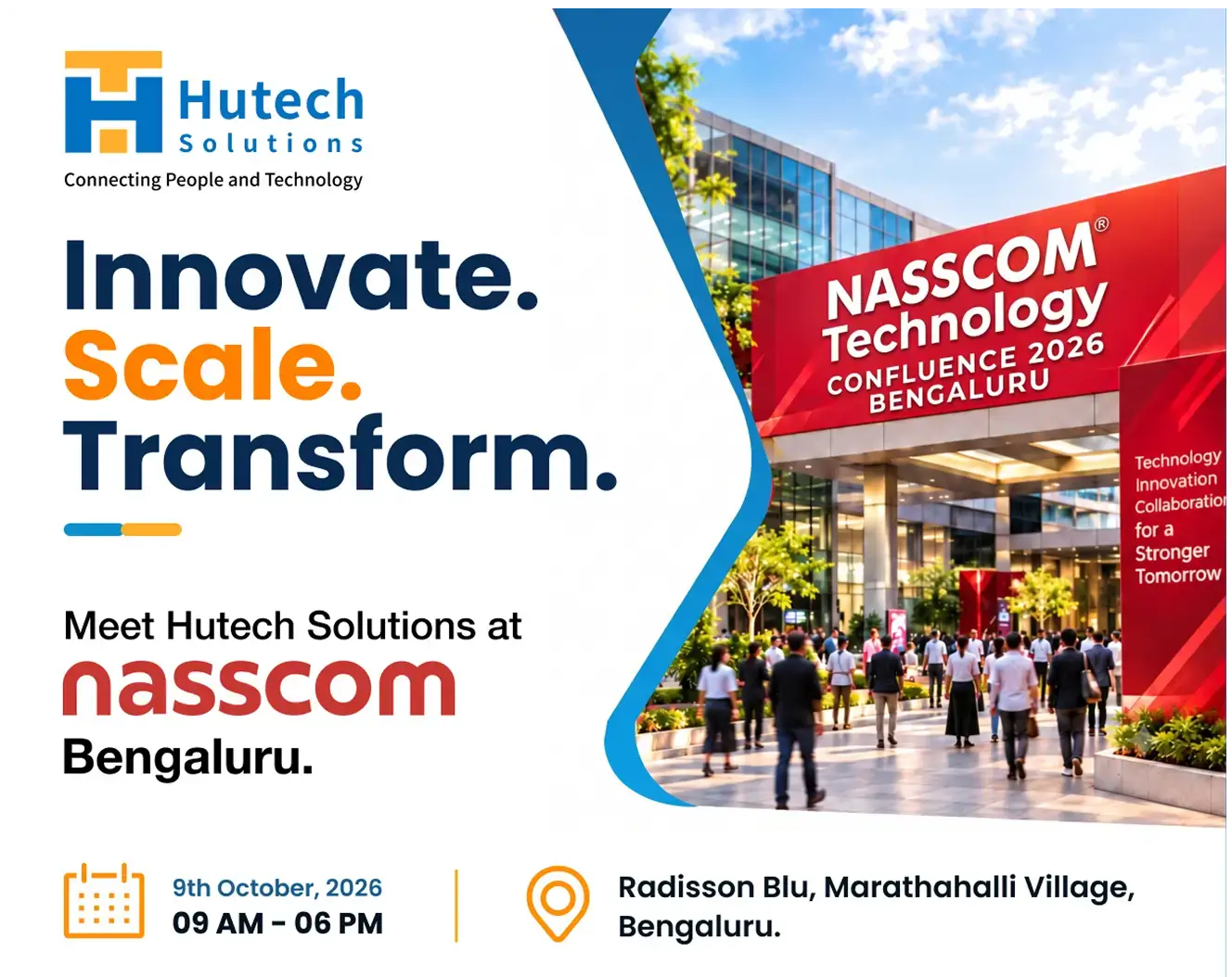 Hutech Solutions at NASSCOM Technology Confluence 2026